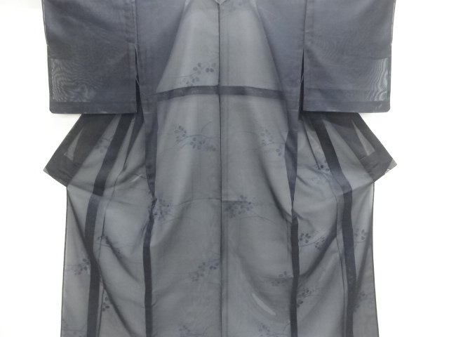 Japanese Kimono / Tsumugi Omeshi Silk